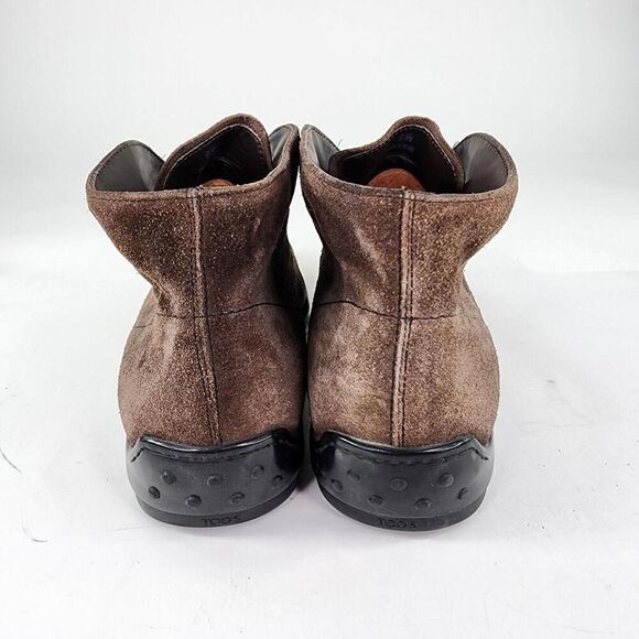 TOD'S Polacchino QUINN Chukka Boots US 9.5 Men's brown suede boot Driving shoes - Picture 5 of 12